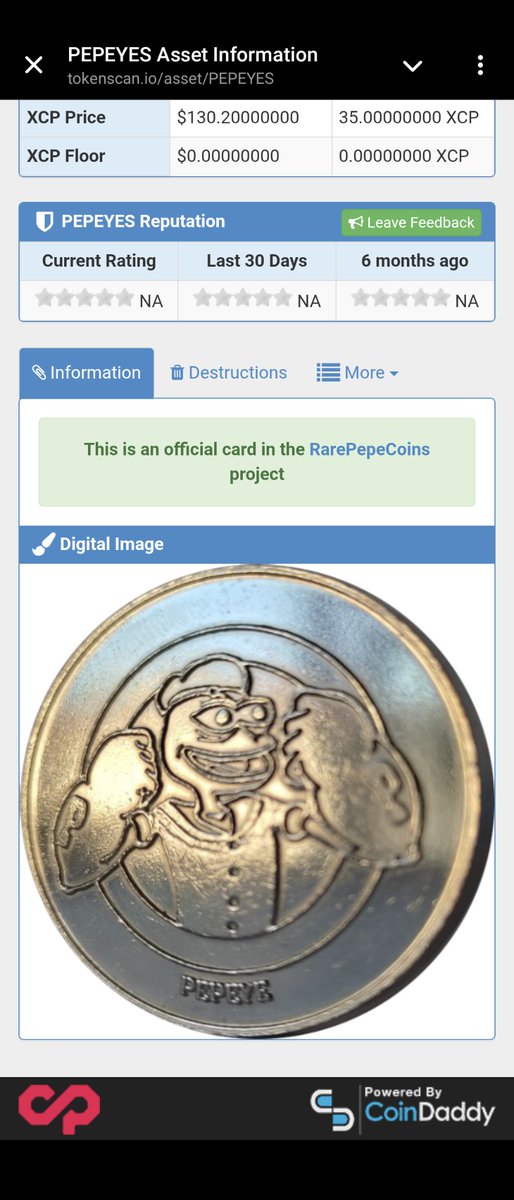 Zbyku's tweet image. A big step for the little project

RarePepeCoins.wtf