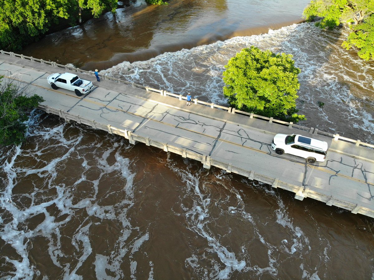 SanAngeloCxn's tweet image. [Drone Photos] This torrent of water is happened Sunday evening (7:25 pm) in Christoval, Texas just south of San Angelo in Tom Green County. The water level reached Action Level but not quite flood level.  Nearly all this water will find its way to Twin Buttes Reservoir.