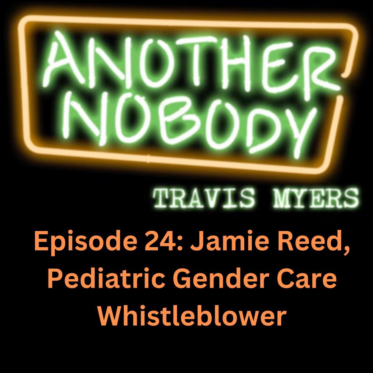 AnotherNobodyTM's tweet image. Tomorrow, my conversation with heroic transgender clinic whistleblower Jamie Reed, @JamieWhistle on the Another Nobody podcast, available wherever you listen to podcasts as well as on YouTube and Rumble.