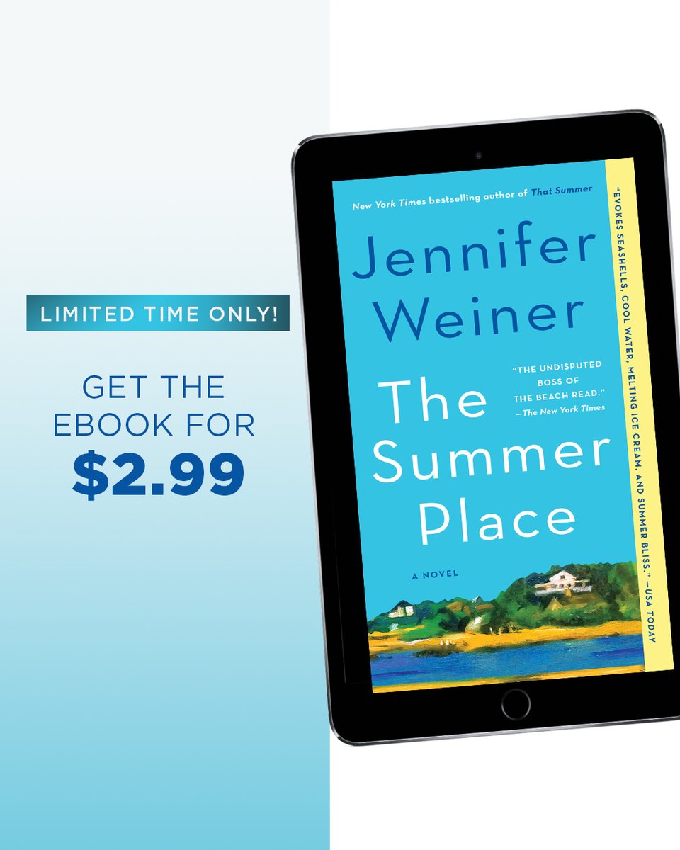 AtriaBooks's tweet image. LIMITED TIME ONLY!
Grab your next Summer read for just $2.99 all month long! 📖☀️