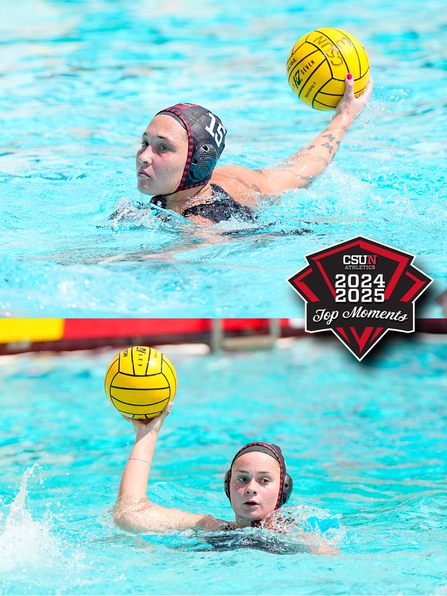 CSUN Matadors (@gomatadors) on Twitter photo ♦️ 𝟐𝟎𝟐𝟒-𝟐𝟓 𝐓𝐨𝐩 𝐌𝐨𝐦𝐞𝐧𝐭𝐬 ♦️
<a href="/CSUNPolo/">CSUN Women’s Water Polo</a>'s Dorottya Telek broke her own single-season goal record with 104, ending with 376 in her career.
Anna Pal became the founding member of the 200-goal, 200-assist at CSUN.
🗞️ bit.ly/3GKeSRq
#GoMatadors ♦️ 𝟐𝟎𝟐𝟒-𝟐𝟓 𝐓𝐨𝐩 𝐌𝐨𝐦𝐞𝐧𝐭𝐬 ♦️
<a href="/CSUNPolo/">CSUN Women’s Water Polo</a>'s Dorottya Telek broke her own single-season goal record with 104, ending with 376 in her career.
Anna Pal became the founding member of the 200-goal, 200-assist at CSUN.
🗞️ bit.ly/3GKeSRq
#GoMatadors