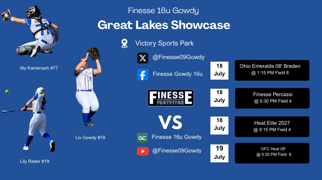 Our last summer tourney is this weekend 🥹 excited to finish strong at the Great Lakes Showcase!