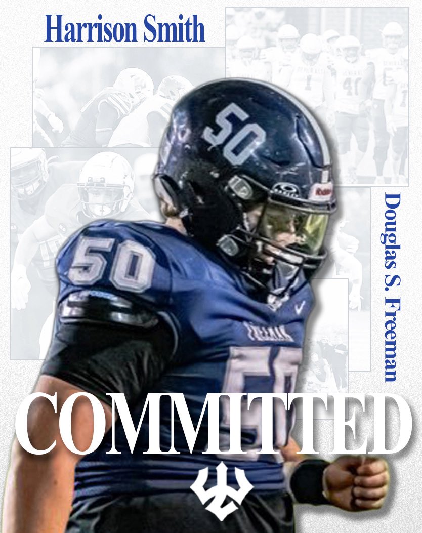 Harrison Smith (@harrisonsmith2) on Twitter photo I am very excited to announce my commitment to <a href="/Generals_Fball/">GeneralsFootball</a>! I would like to thank everyone who supported me and gave me opportunities along the way.
<a href="/Coach_Simonds/">Coach Simonds</a>
<a href="/DSFAthletics/">DSFAthletics</a>
<a href="/DSFstrength/">DSFstrength</a>
<a href="/DSFfootball/">Douglas Freeman Football</a>
<a href="/coach_rapoza/">Coach Rapoza</a>
<a href="/coachlerose/">Coach Lerose</a> I am very excited to announce my commitment to <a href="/Generals_Fball/">GeneralsFootball</a>! I would like to thank everyone who supported me and gave me opportunities along the way.
<a href="/Coach_Simonds/">Coach Simonds</a>
<a href="/DSFAthletics/">DSFAthletics</a>
<a href="/DSFstrength/">DSFstrength</a>
<a href="/DSFfootball/">Douglas Freeman Football</a>
<a href="/coach_rapoza/">Coach Rapoza</a>
<a href="/coachlerose/">Coach Lerose</a>