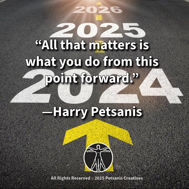 “All that matters is what you do from this point forward.”

—Harry Petsanis

#MoveForward
#LetGoOfThePast
#PresentOverPerfect
#ActionOverExcuses

“What You Do Next Is What Counts” by Harry Petsanis, Accountability Coaching

*If this pushed you to refocus, share it with someone