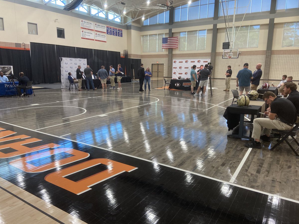 DoaneAthletics's tweet image. Nebraska Small College Football Media Day