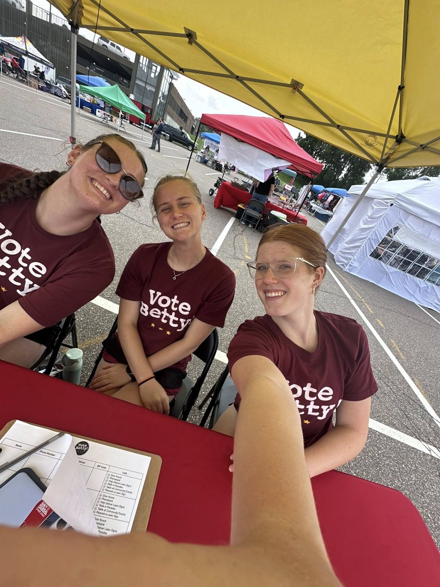 Team Betty has been out and about throughout the 4th District this summer with stops the past few weeks at Afton 4th of July, Marketfest in White Bear Lake, and Chicano Fest in Saint Paul to hear directly from voters about their concerns and priorities for us in Congress.