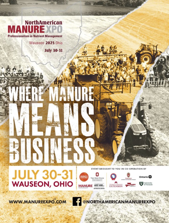 The Expo is just a little over a week away!

Make the most of your visit with our sleek and informative show guide – which features a site map, notes, bios, tour descriptions and more.

Check out the show guide and sign up for the Expo here: manureexpo.ca