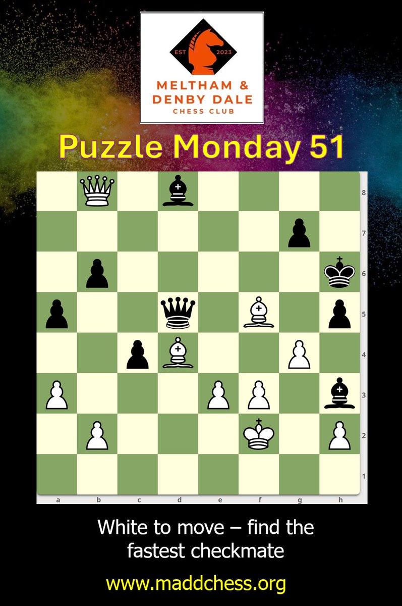 MaDDChess's tweet image. Puzzle Monday. They're getting hard recently. No mate in ones puzzles here (unless this is a mate-in-one here, I haven't sat down to work it out yet) #chess #chesspunks
