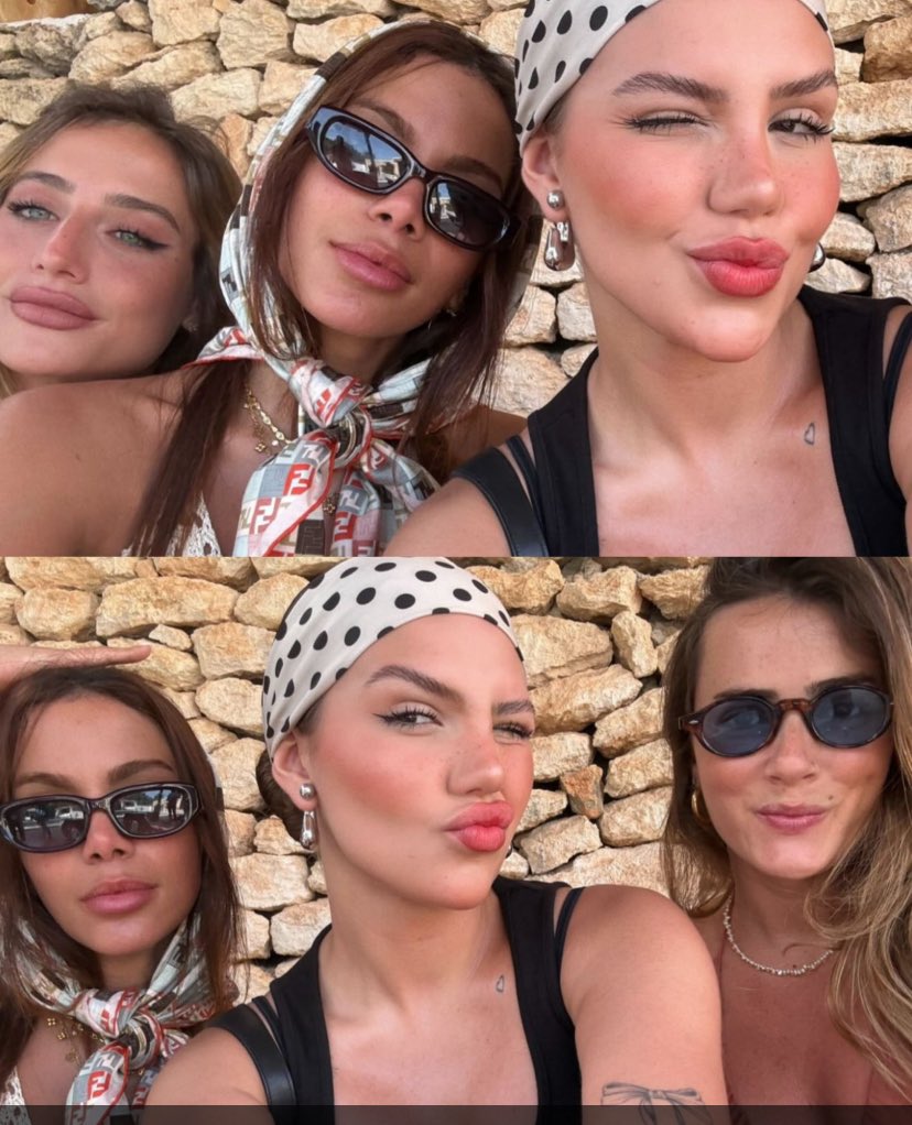 NikolaRyback's tweet image. 🚨 Anitta with her friends in Ibiza today ❤️