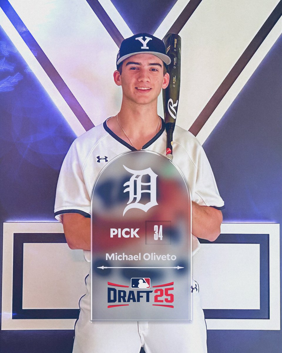 Congratulations to Michael Oliveto, the 34th overall pick in the MLB Draft!

#ThisIsYale