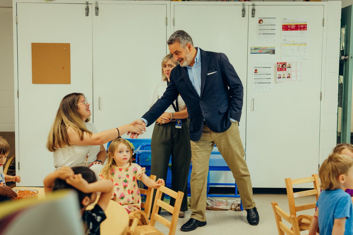 PaulCalandra's tweet image. Grateful for the warm welcome I received last week at Welland Regional Child Care, and for the opportunity to learn about the incredible work they do to support our youngest learners — even through the summer months. Thank you!