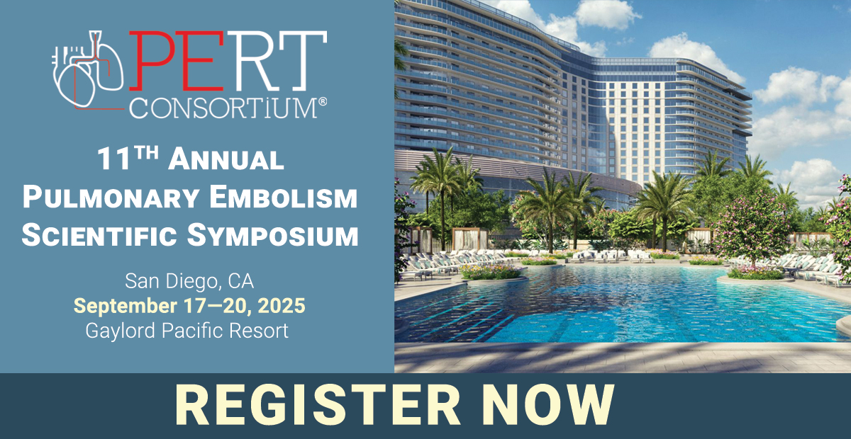PERTConsortium's tweet image. TWO MONTHS FROM TODAY begins the 11th Annual Pulmonary Embolism Scientific Symposium. 

Here is what you can expect at #PERT2025

✅ Cutting-edge science
✅ Real-world case discussions
✅ A multidisciplinary network
✅ Actionable tools for better PE care
✅ A stunning new venue…