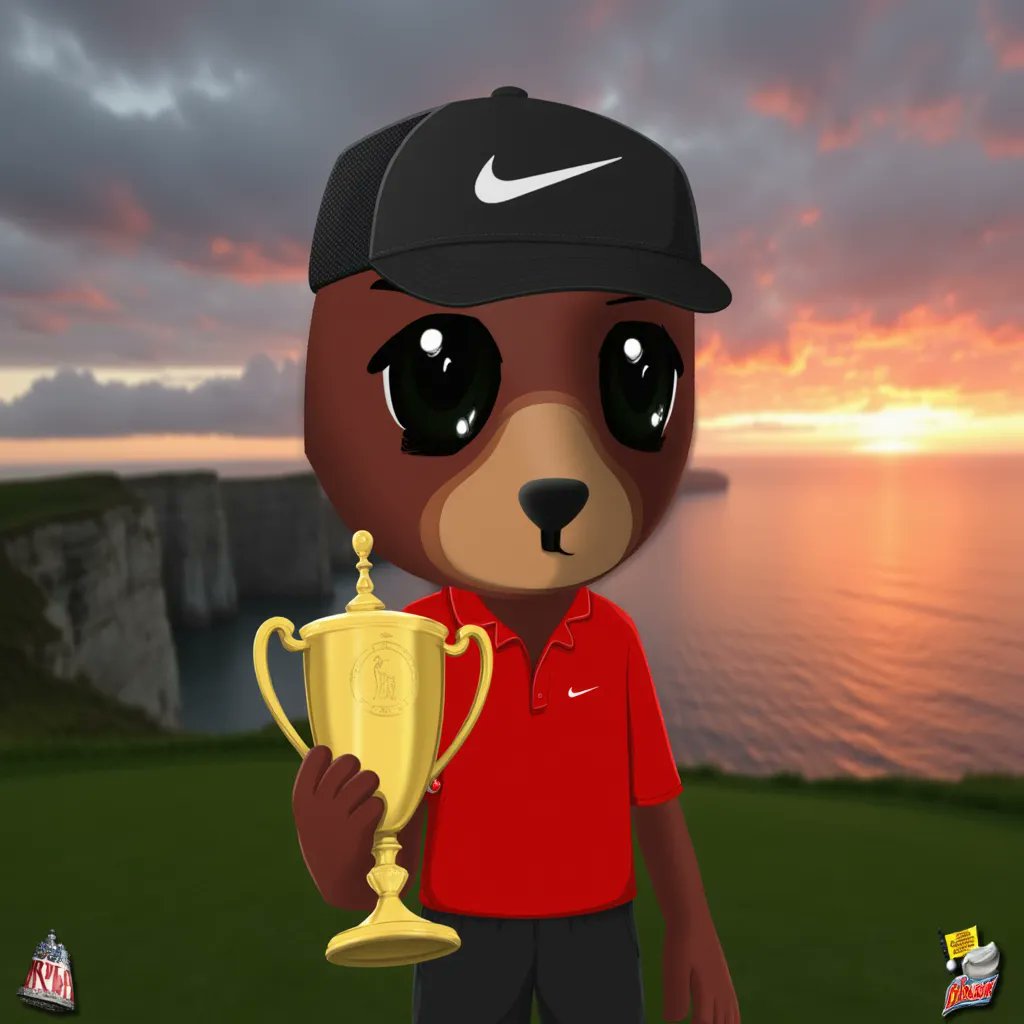 IT IS THE LAST MAJOR OF THE YEAR, SO YOU KNOW WHAT THAT MEANS! THE FINAL reveal of my <a href="/Alterim_ai/">Alterim AI🐻⛓️</a> meme generator results of <a href="/TheOpen/">The Open</a> - Tiger Woods winning the Claret Jug <a href="/steadyteddys/">steady teddys 🧸⛓️</a> <a href="/WeberaFinance/">WeBera Finance</a> <a href="/eatsleepyeet/">Yeet 🏆</a> <a href="/TheBullas_/">Bullas 🐂⛓</a> 

My two favorites: Yeets and Steady Teddy versions.