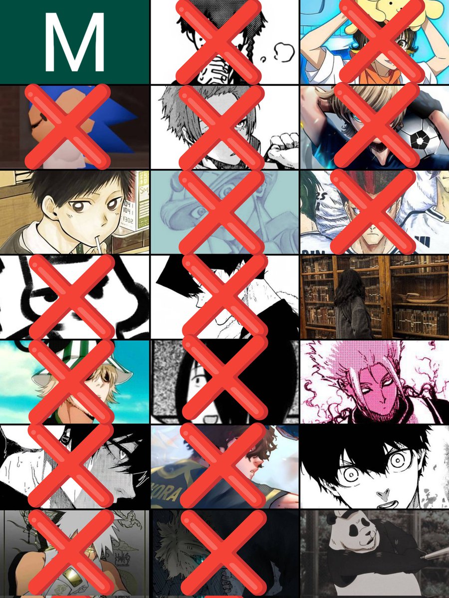 BluelockXGames's tweet image. Final 6! 

#BluelockXGames