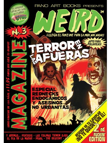 Parecía que había ganas de WEIRD MAGAZINE 3 y se nos ha acabado la primera edición.

Pero, don't worry, una segunda viene en camino para que no se os vuelva a escapar.

Píllatelo aquí: panoartbookstienda.com/inicio/132-wei…