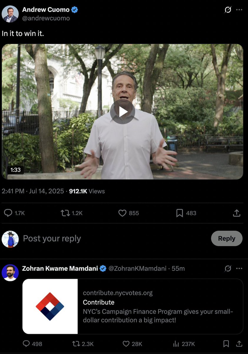CraigSJ's tweet image. not even in the lead in his own thread