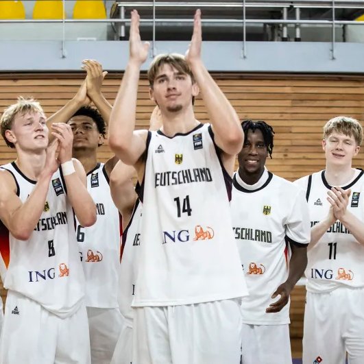 TerrierMBB's tweet image. 👏 Ben Defty on ending U20 @EuroBasket group play with his first dbl-dbl! He had 10 pts. + 13 rebs. vs. Belgium to help Germany win Group C at 3-0.
They will next face Slovenia Wednesday in the Round of 16.
fiba.basketball/en/events/fiba…
#GoBU #U20EuroBasket @DBB_Basketball