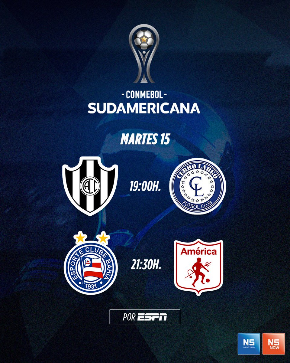 ¡Volvió la #Sudamericana 🏆!

Mirá los partidos desde tu TV o desde donde estés con NSNOW 📺📱💻