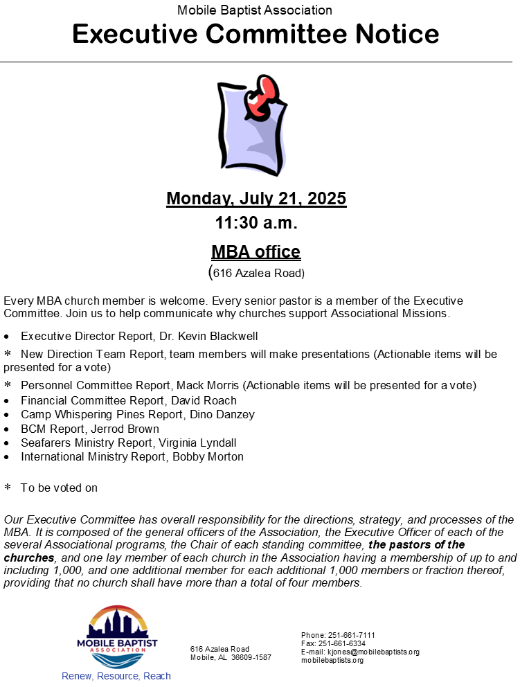 Mobile Baptist Network (@mobilebaptists) on Twitter photo 