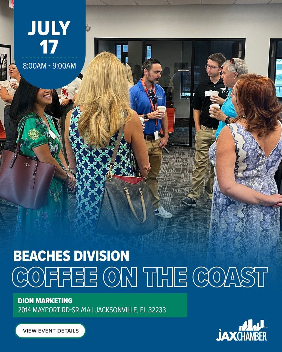 JAXChamber's tweet image. Let us know which event you're attending this week! ⭐
📅 July 16 - JAX Chamber Professional Women's Council Luncheon with Joey Leik, CEO of Ronald McDonald House Charities of JacksonvilleTime: 11:30am - 1:00pm
📅 July 16 - Transportation & Logistics Council Happy Hour at…