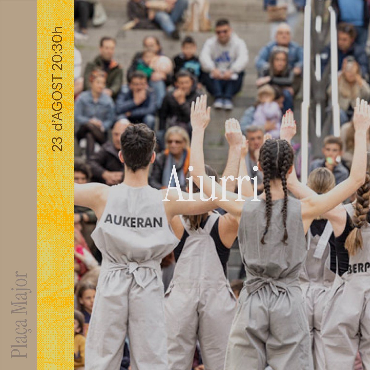 🟨 💃 A l'#Ésdansa2025 gaudirem de dansa tradicional basca amb mirada contemporània gràcies a Aukeran Dantza Konpainia que ens planteja preguntes profundes sobre el moviment i la necessitat humana de moure’s

🙌 No t’ho perdis! 👉esdansa.cat