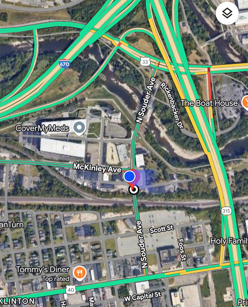 Our Hazmat teams are evaluating a scene at River Street and N Souder Avenue. 

Residents are being advised to shelter in place who live within the boundaries of 315 to the East; Dublin Road to the North; West Broad Street to the South and Hartford Street to the West.