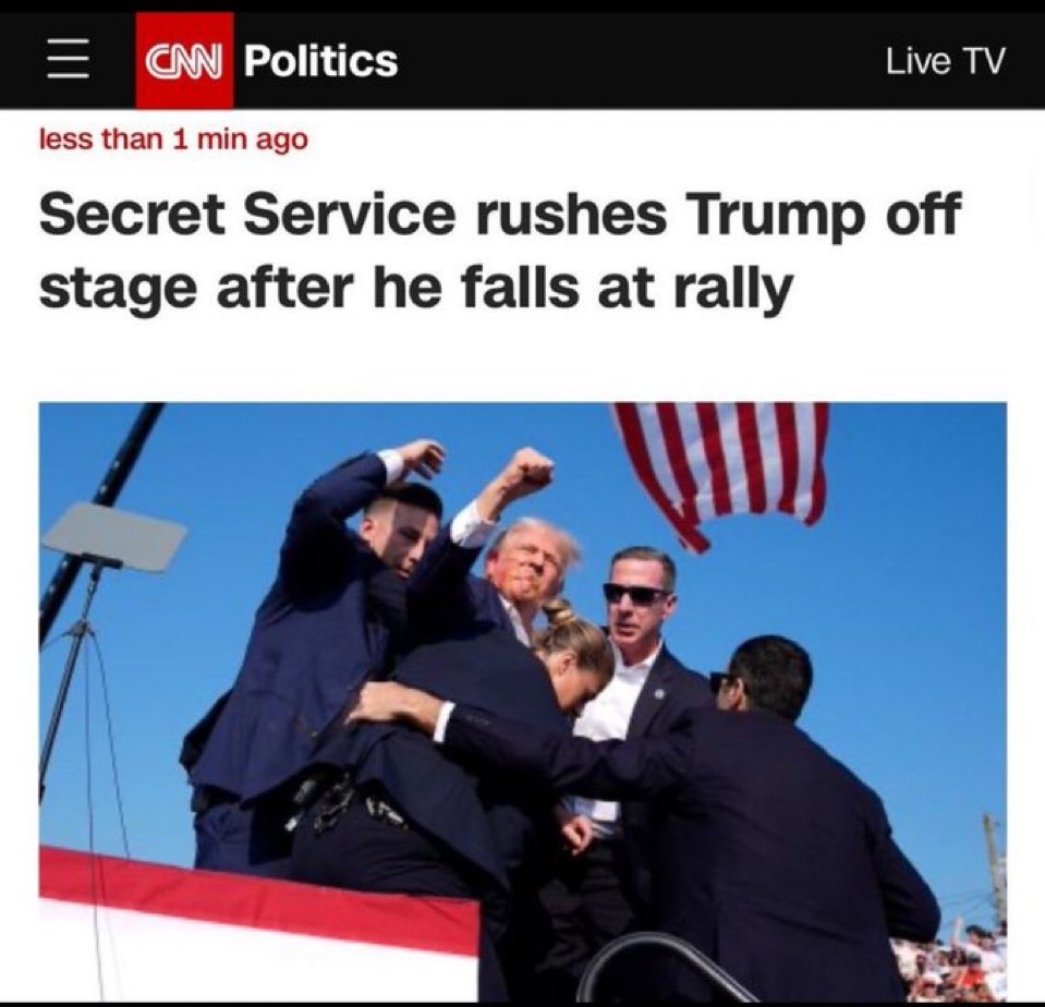 Actual headline by CNN a year ago yesterday. 

The Babylon Bee can’t compete.