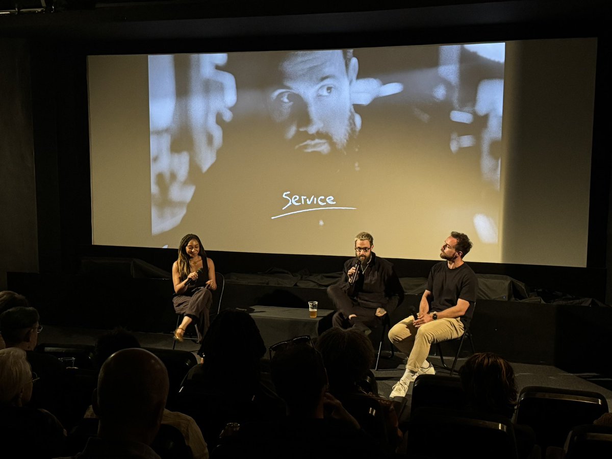 Fantastic to be here to appreciate the talent that is Alex Claridge and Carl Woods at The Mocking Bird with the short film - Service. Well worth a watch! 👀 #shortfilm #support #hospitality #Birmingham #jewelleryquarte