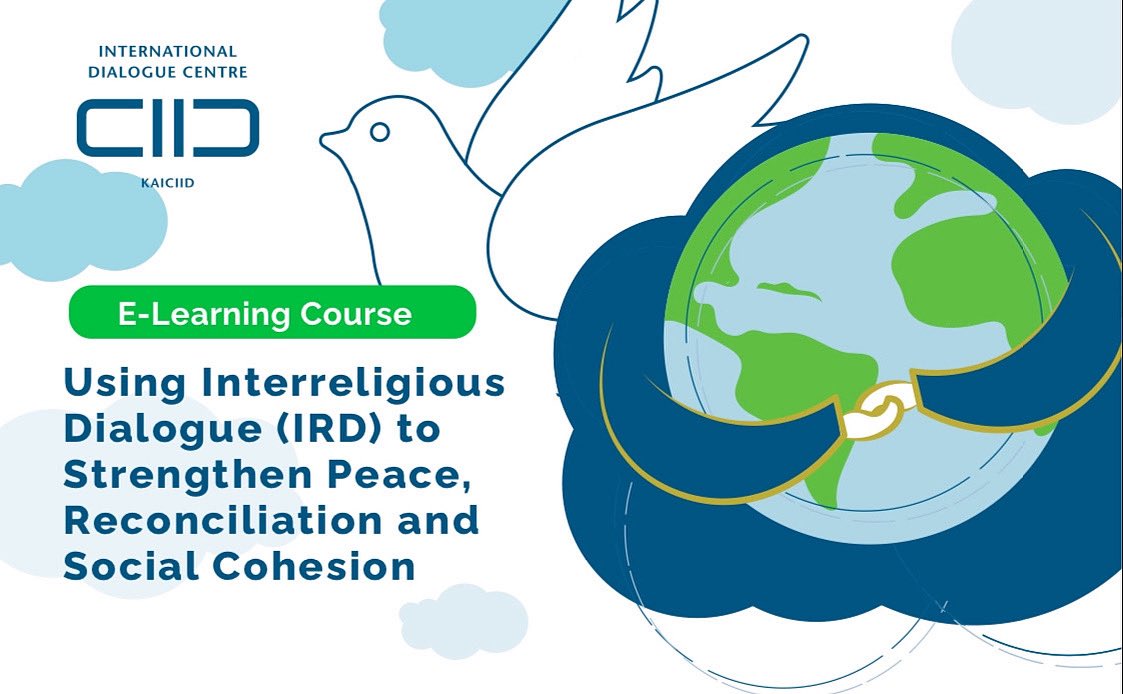 KAICIID's tweet image. 🕊️ Want to make a real impact through #dialogue?
Join KAICIID’s free moderated e-learning course:
Using #IRD to Strengthen #Peace, #Reconciliation & #Social_Cohesion 🌍
✅ 8 modules | 3 hrs/week
✅ #Certificate upon completion 🎓
🔗 Apply now: kaiciid.org/e-learning-cou…
#KAICIID…