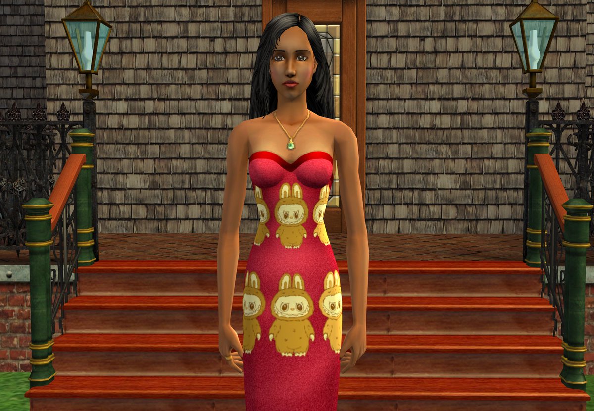 i am the owner of the one and only sims 2 bella goth labubu