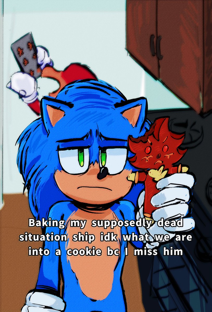 Ever heard of baking therapy
#sonadow(?) #SonicMovie3