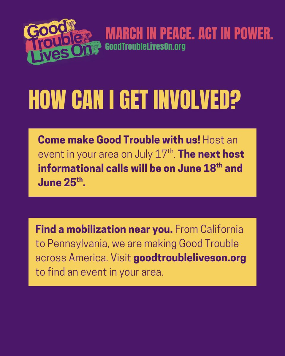 ConservationPA's tweet image. On July 17th, we’re sending a clear message: power lies in the hands of the people and #GoodTroubleLivesOn. Find a protest near you and join this day of action: lcv.org/goodtrouble