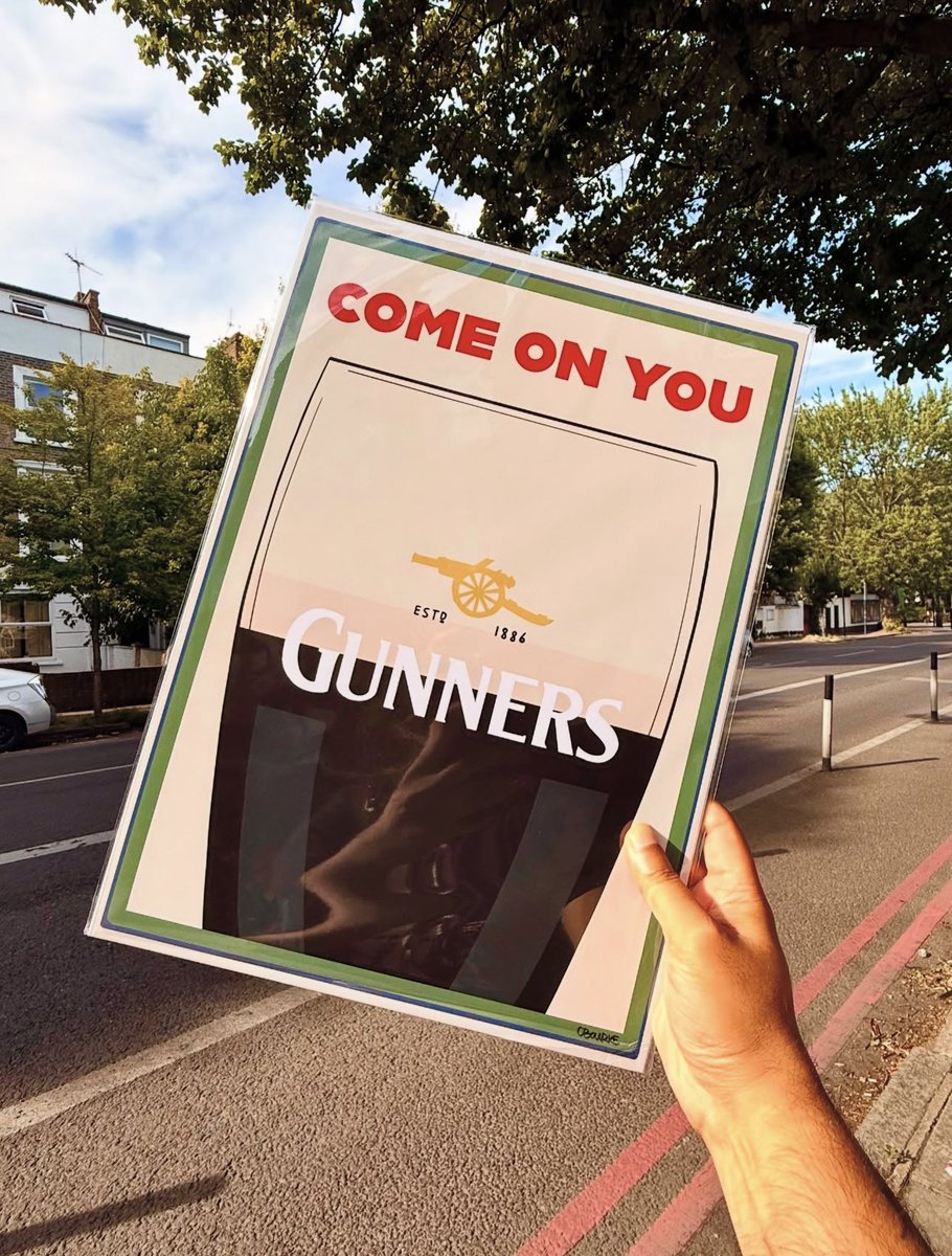 Carl Bourke Art (@carlbourkeart) on Twitter photo Still buzzing from Saturday’s event. ❤️🤍
I appreciate everyone that came down to see some Arsenal art on a sunny day in North London ☀️ and everyone that has bought online since!
A brilliant photo from <a href="/LowerNorthBank/">Lower North Bank</a> as you’d expect! 📸 Still buzzing from Saturday’s event. ❤️🤍
I appreciate everyone that came down to see some Arsenal art on a sunny day in North London ☀️ and everyone that has bought online since!
A brilliant photo from <a href="/LowerNorthBank/">Lower North Bank</a> as you’d expect! 📸