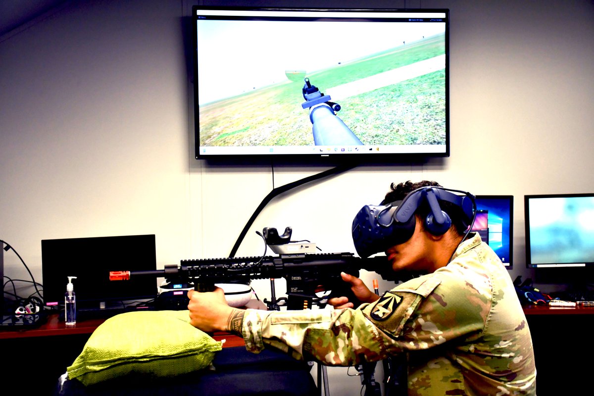 DEVCOM_C5ISR's tweet image. 🚀 C5ISR Center is transforming tech development with virtual prototyping! Soldiers test & refine equipment in VR before physical builds—saving time, $$$, & ensuring tech meets Warfighters needs.🛡️
c5isrcenter.devcom.army.mil
#VirtualPrototyping #DigitalEngineering #SoldierTech…