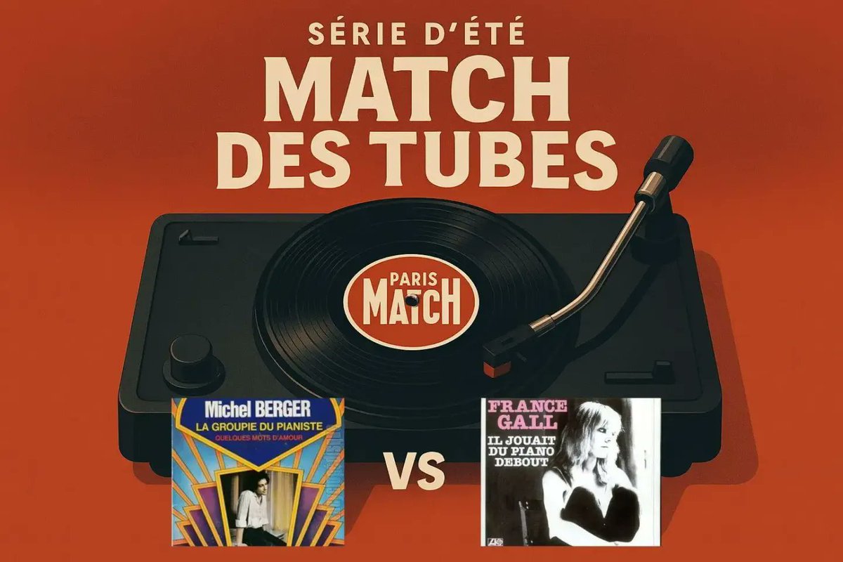 Florent Barraco (@florentbarraco1) on Twitter photo Petite série d'été à découvrir sur <a href="/ParisMatch/">Paris Match</a> : 40 tubes qu'on oppose pour un match bienveillant. On donne « tout pour la musique » !
parismatch.com/culture/musiqu… Petite série d'été à découvrir sur <a href="/ParisMatch/">Paris Match</a> : 40 tubes qu'on oppose pour un match bienveillant. On donne « tout pour la musique » !
parismatch.com/culture/musiqu…