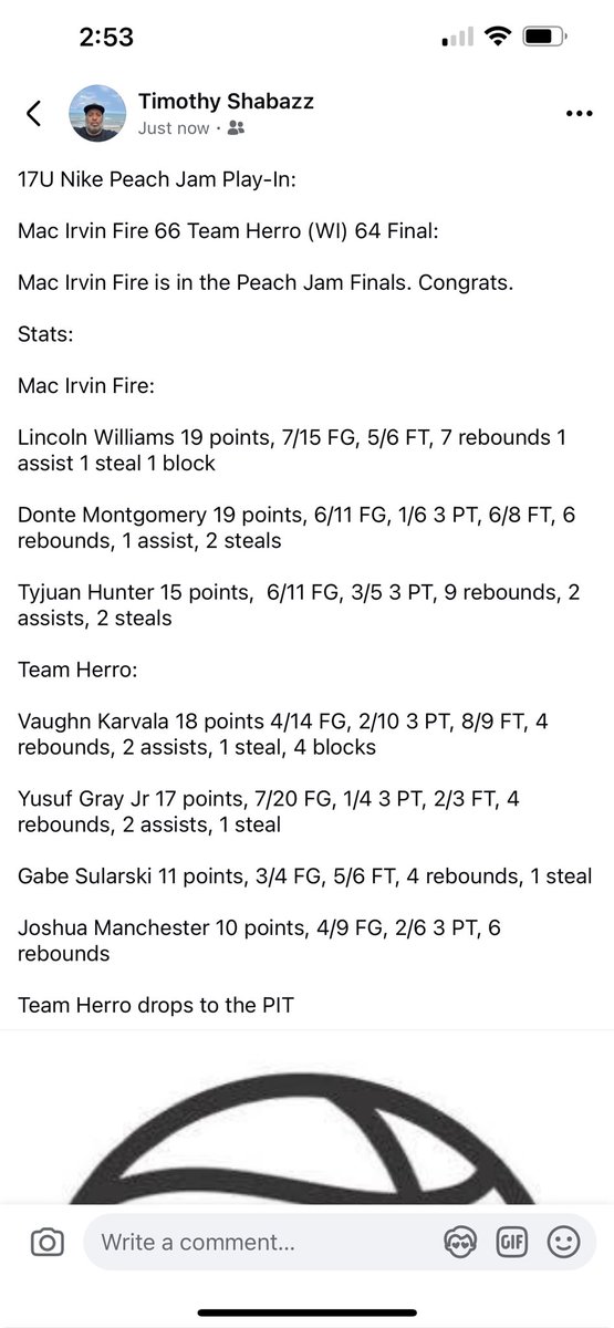 Big Tim (@tdc200) on Twitter photo <a href="/TheMacIrvinFire/">Mac Irvin Fire</a> <a href="/team_herro/">Team Herro</a> <a href="/NikeEYB/">EliteYouthBasketball</a> #PeachJam2025 <a href="/MIKE_IRVIN/">Mike Irvin</a> <a href="/mattjnow/">Matt Now</a> <a href="/sargenttee/">Ms. Tee Davis</a> <a href="/BBallQueens/">BBallQueens</a> @lincolnW_11 <a href="/Tyjuan_hunter/">TyJuan Hunter</a> <a href="/donte_m5/">Donte Montgomery Jr.</a> <a href="/GTBSularski/">Gabriel Sularski</a> <a href="/KaysBasketball/">Kankakee HS Basketball</a> <a href="/CHAEaglesBKB/">Hope Academy BKB</a> <a href="/TheMacIrvinFire/">Mac Irvin Fire</a> <a href="/team_herro/">Team Herro</a> <a href="/NikeEYB/">EliteYouthBasketball</a> #PeachJam2025 <a href="/MIKE_IRVIN/">Mike Irvin</a> <a href="/mattjnow/">Matt Now</a> <a href="/sargenttee/">Ms. Tee Davis</a> <a href="/BBallQueens/">BBallQueens</a> @lincolnW_11 <a href="/Tyjuan_hunter/">TyJuan Hunter</a> <a href="/donte_m5/">Donte Montgomery Jr.</a> <a href="/GTBSularski/">Gabriel Sularski</a> <a href="/KaysBasketball/">Kankakee HS Basketball</a> <a href="/CHAEaglesBKB/">Hope Academy BKB</a>