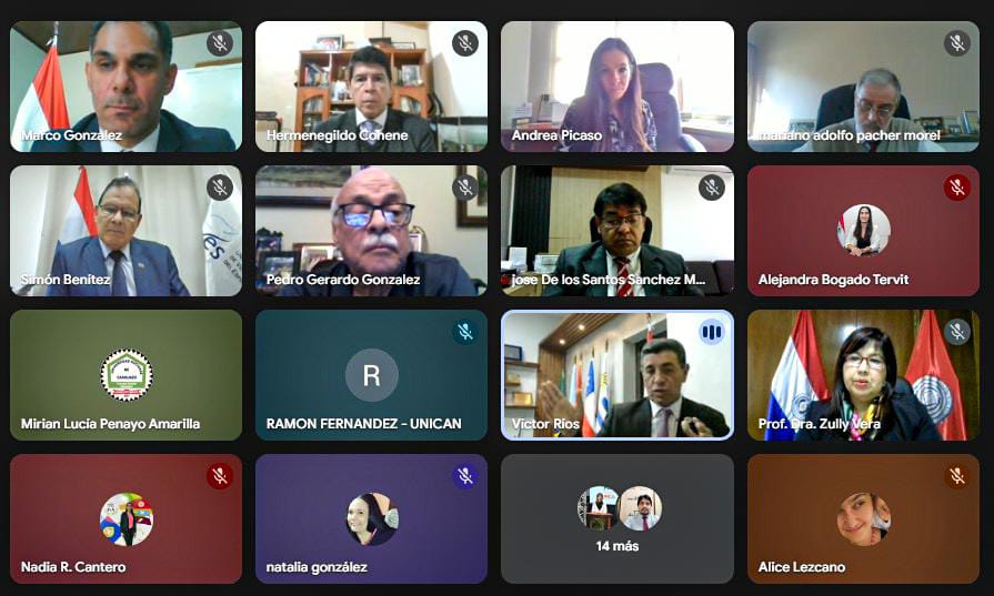 Ministerio de Economía y Finanzas - Paraguay (@mef_paraguay) on Twitter photo Prosiguen los espacios de diálogo sobre la Ley del #ServicioCivil. La viceministra <a href="/AndreaMPicaso/">Andrea Picaso</a> y el procurador general, <a href="/marcogonzam/">Marco González</a>, mantuvieron una reunión con los rectores de universidades nacionales, compartiendo aspectos clave e innovaciones que introduce la nueva norma. Prosiguen los espacios de diálogo sobre la Ley del #ServicioCivil. La viceministra <a href="/AndreaMPicaso/">Andrea Picaso</a> y el procurador general, <a href="/marcogonzam/">Marco González</a>, mantuvieron una reunión con los rectores de universidades nacionales, compartiendo aspectos clave e innovaciones que introduce la nueva norma.