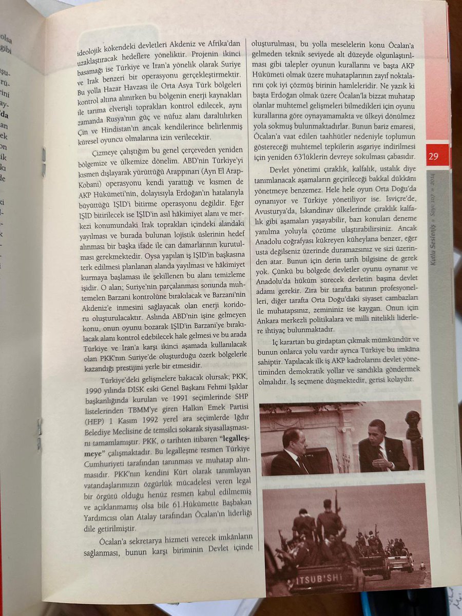 Kutlu Sesleniş Dergisinin 107. sayısında (2014 yılında) dikkat çekilmesi gereken noktalara değinmişiz. 
İyi de etmişiz..