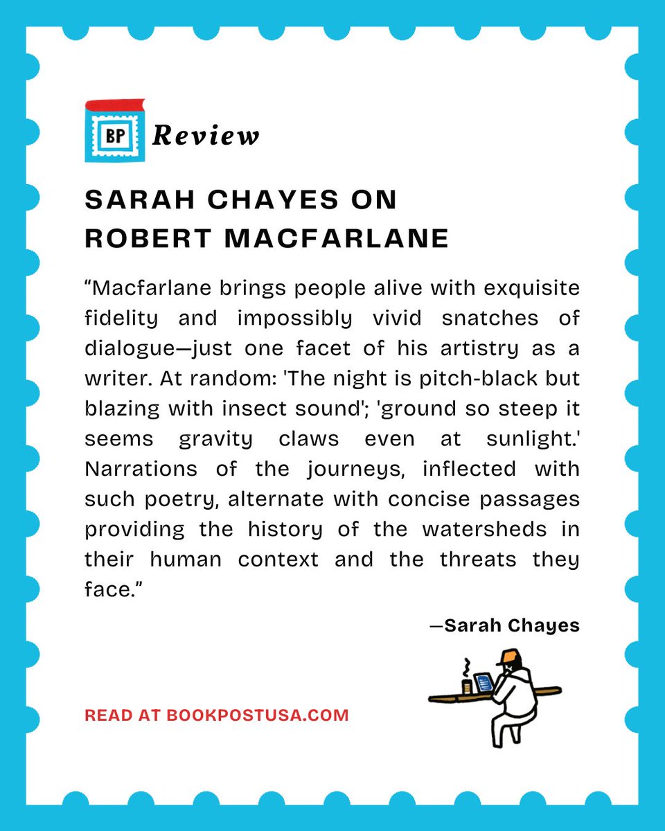 BookPostUSA's tweet image. Read Sarah Chayes on Robert Macfarlane’s “Is a River Alive?” here →
books.substack.com/p/review-sarah…
