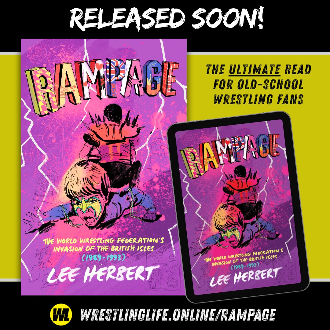 WRESLIFEONLINE's tweet image. Relive the golden era when wrestling took over the UK!
RAMPAGE by @LeeHerbertWords is coming very soon.
wrestlinglife.online/rampage