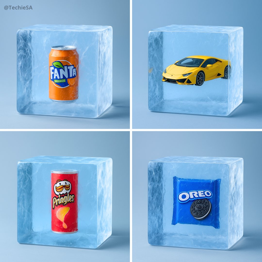 Ice Cubed Products by GPT-4o🧊

Prompt in ALT👇🏻