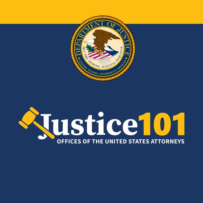 USAO_NV's tweet image. #Justice101 An indictment is merely an allegation. All defendants are presumed innocent until proven guilty beyond a reasonable doubt in a court of law.
Learn more about the legal justice system ➡️ justice.gov/usao/justice-1…