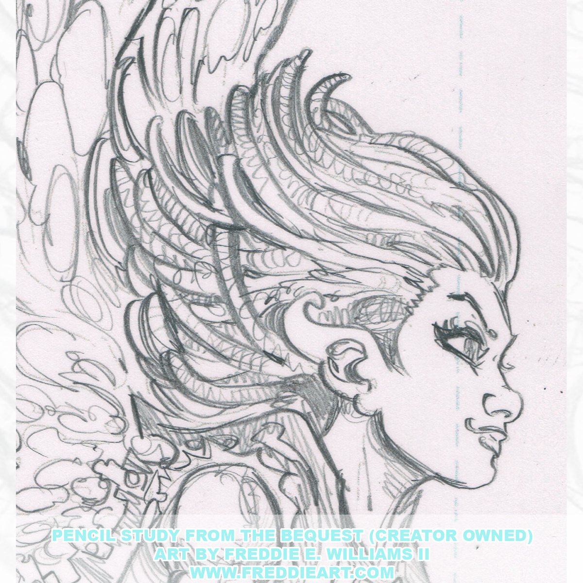 Freddieart's tweet image. Pencil study from my creator-owned book The Bequest
Let me know who you’d like to see me sketch in the comments below!
If you’re into this kind of sketch work, check out the original art section of my website: freddieart.com freddieart.com/product-catego…