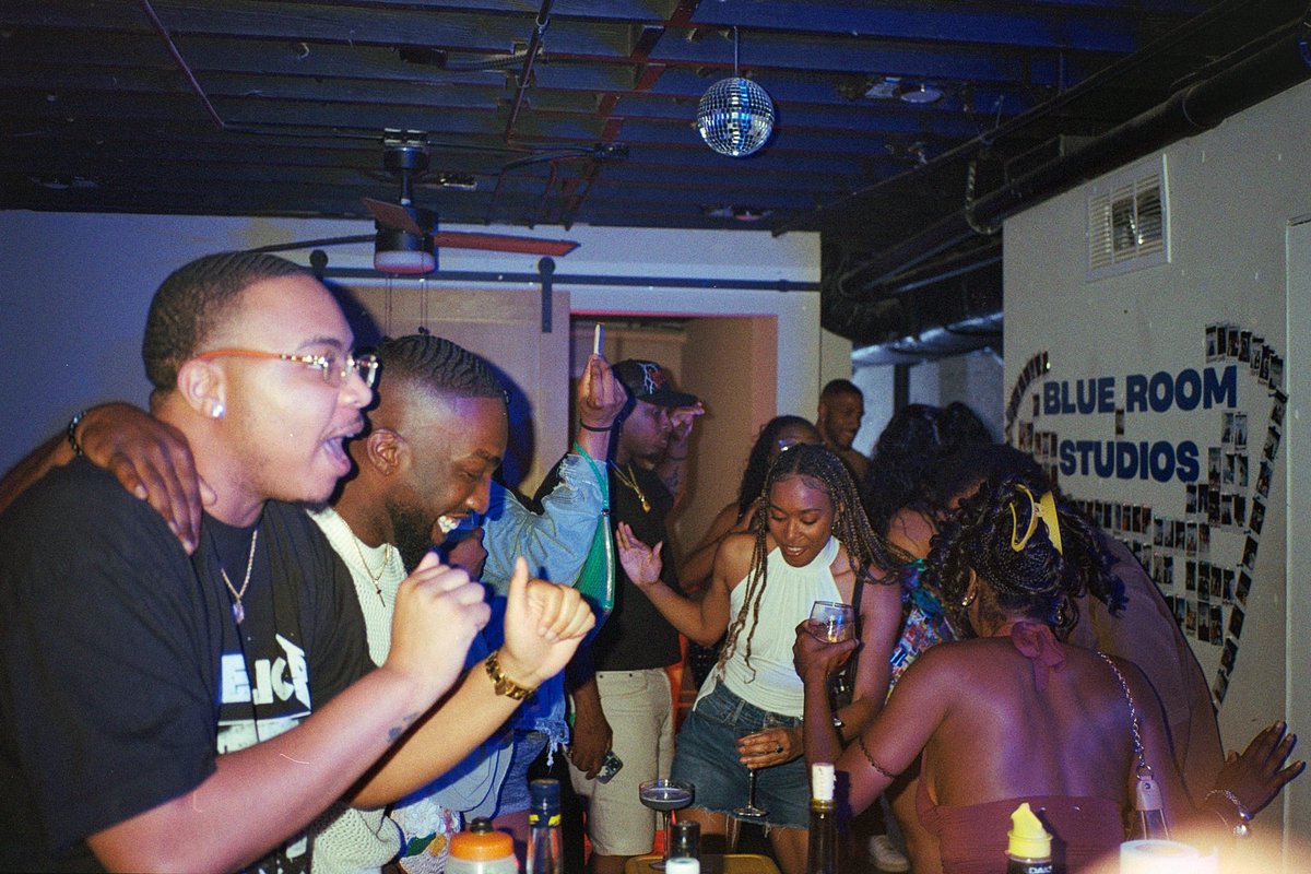 BigJocATL's tweet photo. Say What You Want About Me Just Don’t Forget To Mention “He Be Getting Money Too.” 

Photos From Our Farewell Party At @TBRStudiosATL 💙💙💙

📸: @evanrossesjay https://t.co/UCxNNBsRMx