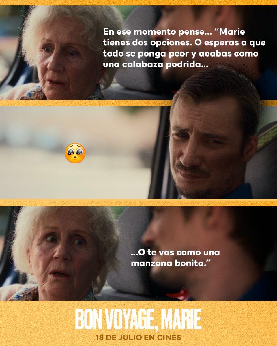 karmafilms's tweet image. 🍏 A veces la vida te pone entre dos opciones.
Marie lo tiene claro.
#BonVoyageMarie, 🚐 18 de julio en cines.