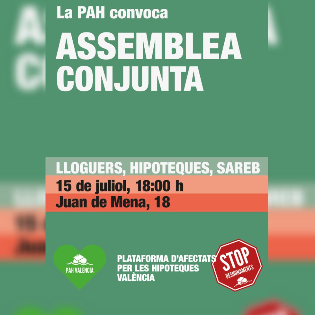 PAH Valencia (@pah_valencia) on Twitter photo 