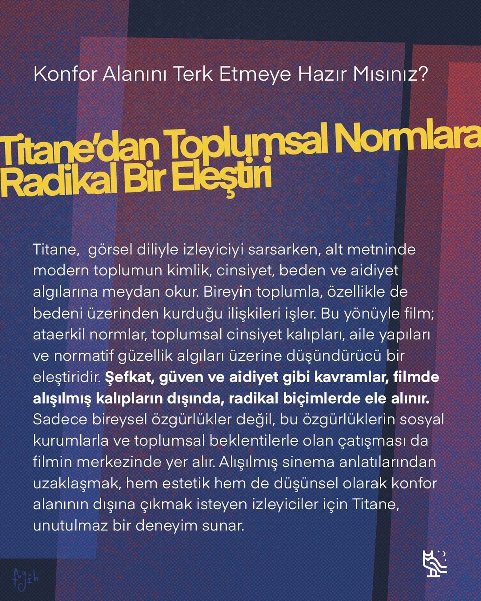 Sıra arkadaşımız Alara’nın kaleminden alışılmış sinema anlatılarından uzaklaşmak, hem estetik hem de düşünsel olarak konfor alanının dışına çıkmak isteyen izleyiciler için: Titane