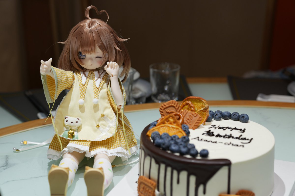 haru_nc_'s tweet photo. お誕生日おめでとう！！！🎉✨🍰
#ドールとオーナー #うちの子かわいい https://t.co/od9kxRgwFa