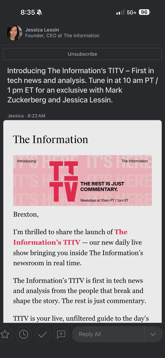 Love the information, happy subscriber since 2018 I think

But this feels very tbpn coded with none of the vibes