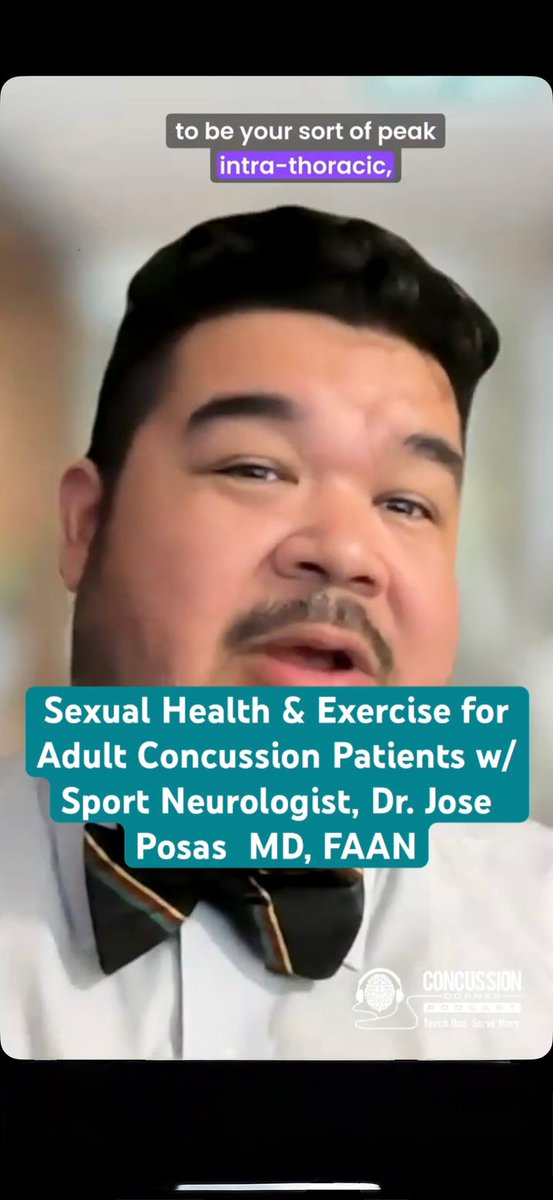 🚴🏻♀️🧠🎙 Jess Schwartz DPT, CSCS 👩🏻⚕️🗽🎾 (@dpt2go) on Twitter photo 🆕🎙️ <a href="/ConcussionCornr/">Concussion Corner Academy & Podcast ®</a> Shorts: w/ Sport Neurologist Dr. José Posas on #Concussion and Intimacy as Exercise Prescription
🌱 Help us grow and subscribe to YouTube channel w/140 new pieces of concussion content ready to roll between now and September
🔗 youtube.com/shorts/uMHBjsO… 🆕🎙️ <a href="/ConcussionCornr/">Concussion Corner Academy & Podcast ®</a> Shorts: w/ Sport Neurologist Dr. José Posas on #Concussion and Intimacy as Exercise Prescription
🌱 Help us grow and subscribe to YouTube channel w/140 new pieces of concussion content ready to roll between now and September
🔗 youtube.com/shorts/uMHBjsO…